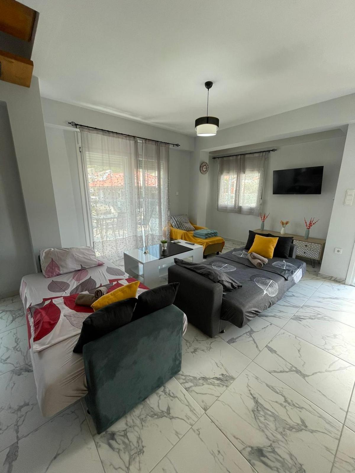 Chara'S House Daire Kavala Dış mekan fotoğraf